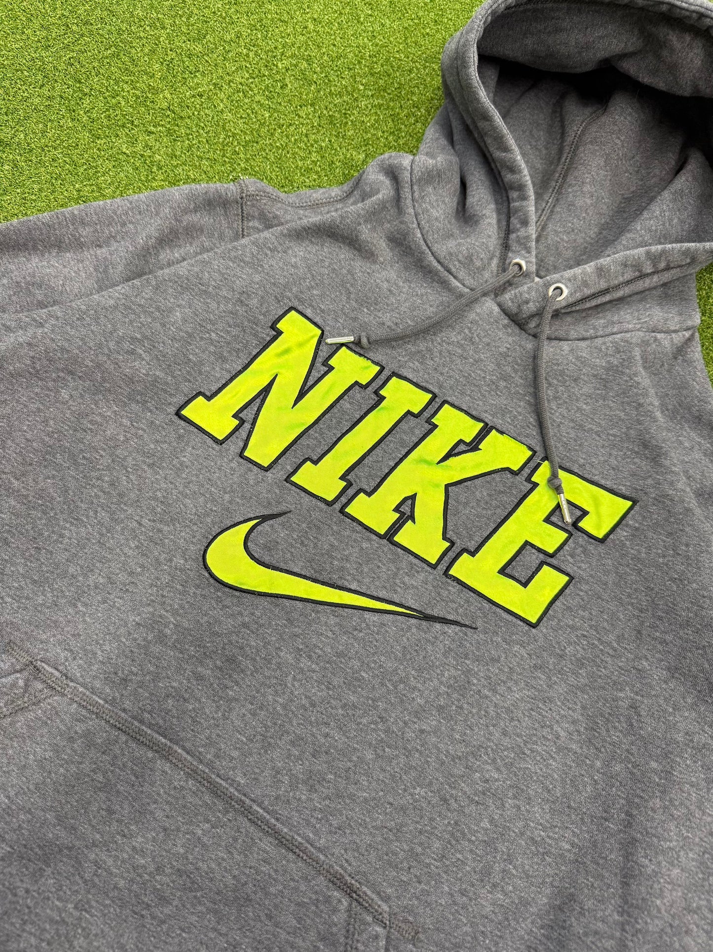 Vintage Nike Big Logo Spell-out Hoodie Sweatshirt