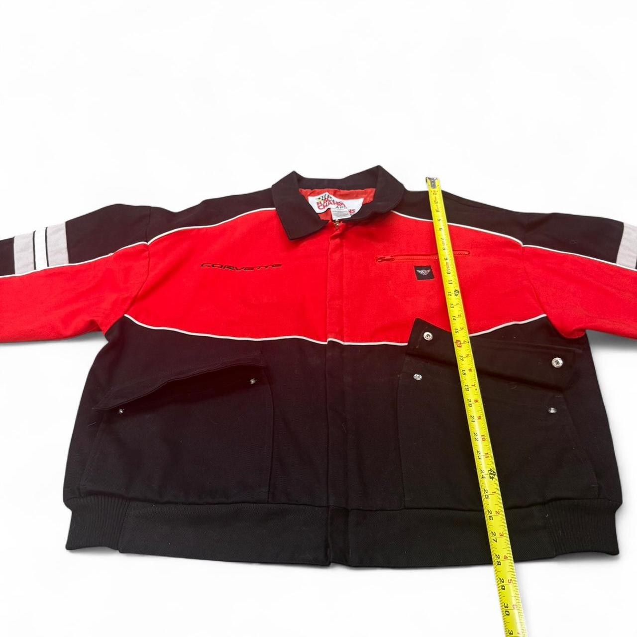 Vintage Racing Champions Corvette Zip-up Jacket Vintage Corvette Racing Champions Apparel jacket in a rare oversized XXL fit. Features embroidered Cor